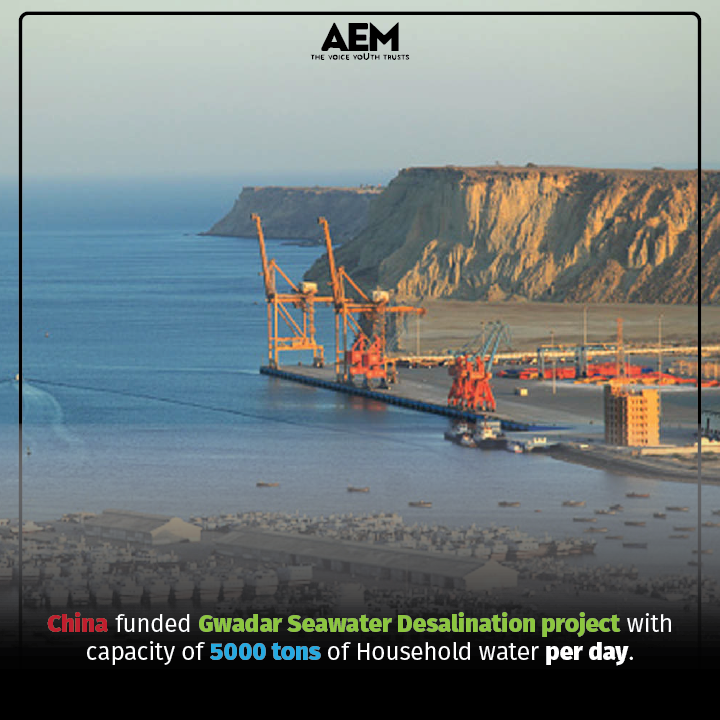 China Funded Gwadar Seawater Desalination Project