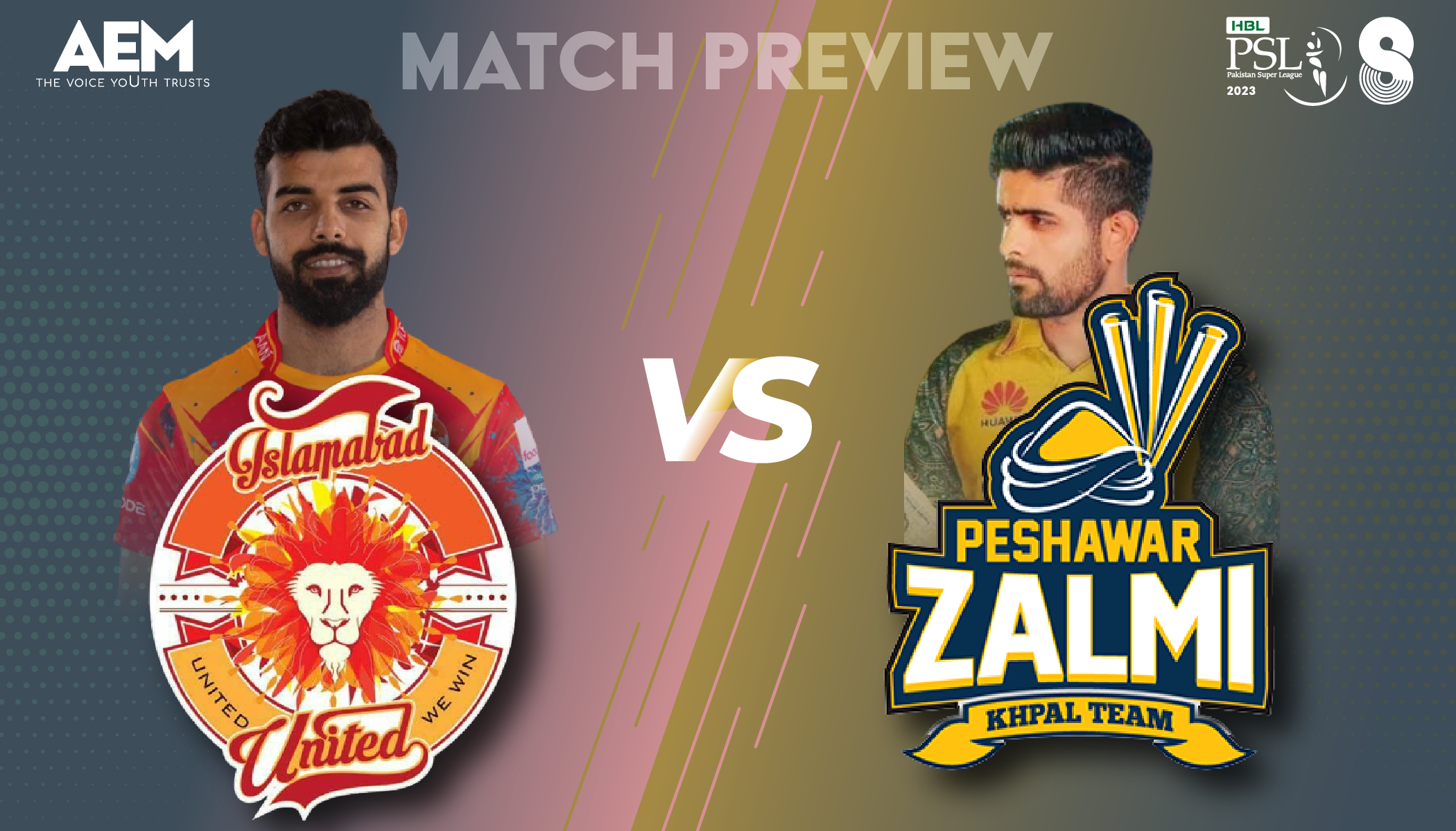 Islamabad United and Peshawar Zalmi set for a thrilling Eliminator 1 Fight in PSL