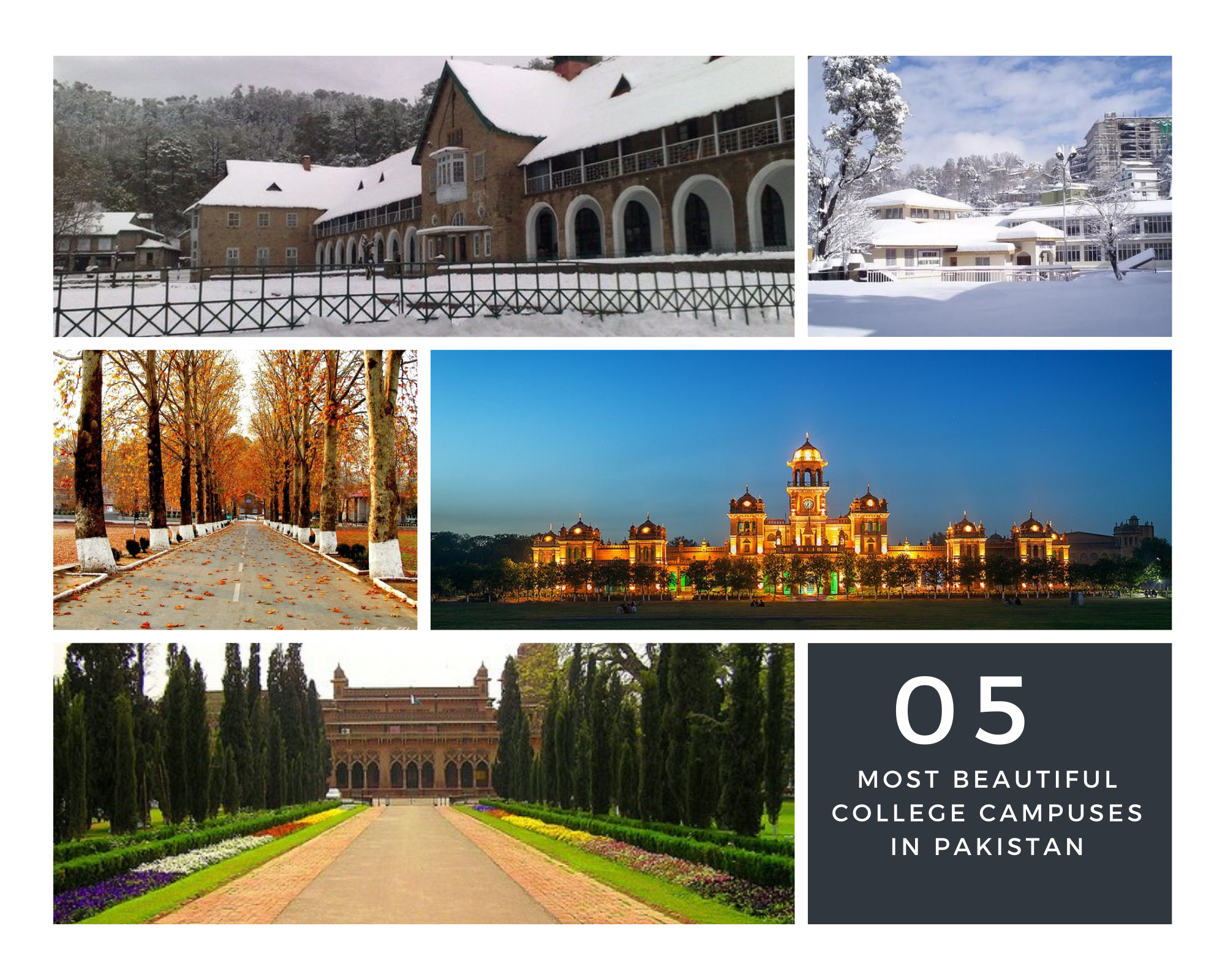 5 Most Beautiful College Campuses in Pakistan