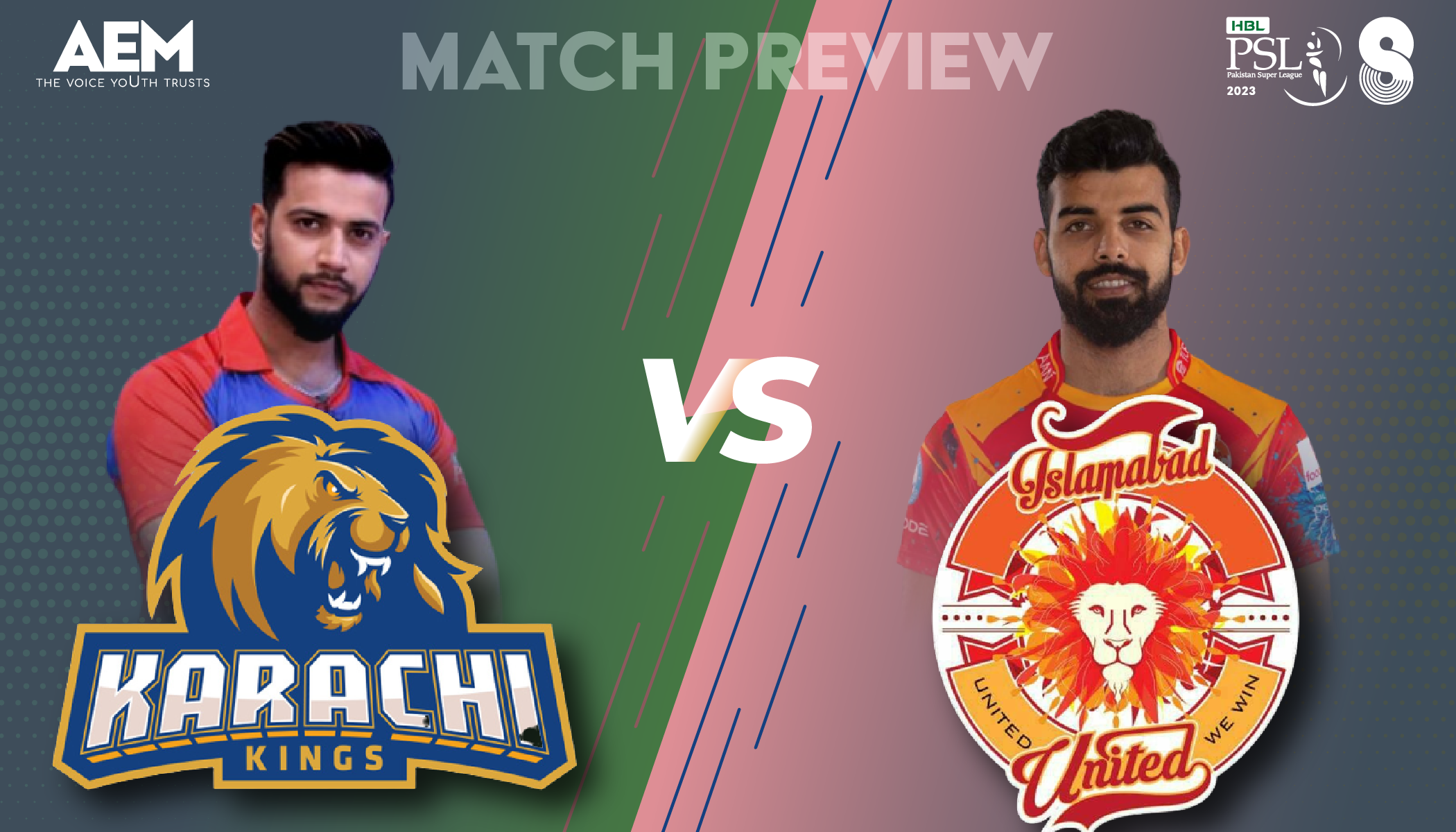 Preview of Islamabad United VS Karachi Kings